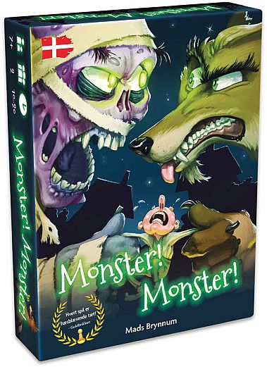 Monster Monster Dansk Board Game
