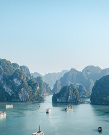 Morning At Ha Long Bay Af Rasmus Gundorff Sæderup