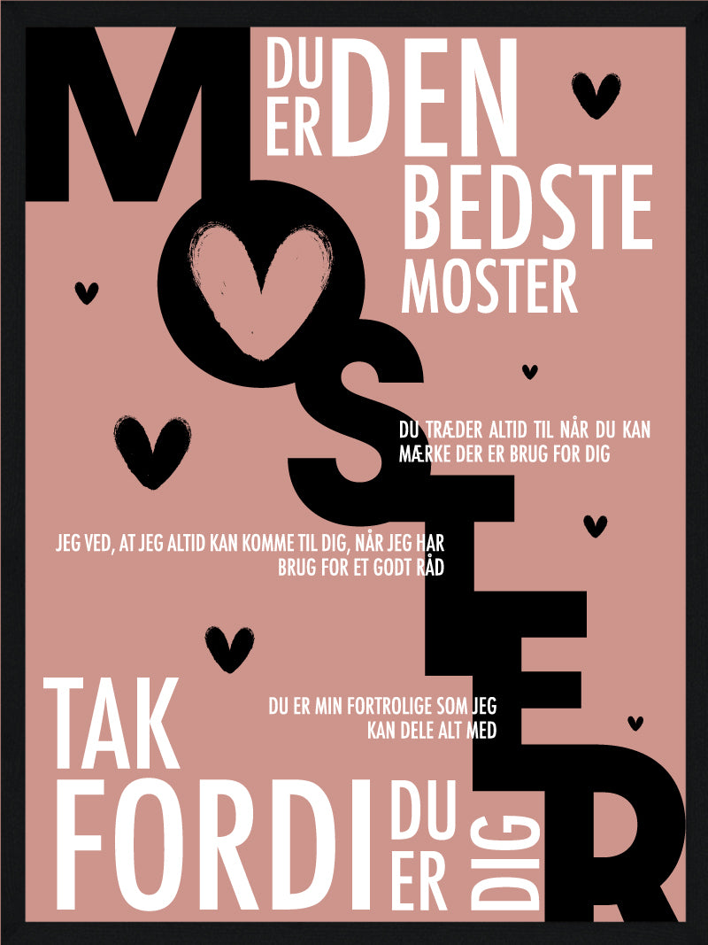 Moster Plakat Personlig Plakat