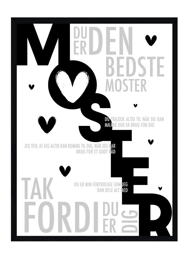 Moster Plakat Personlig Plakat