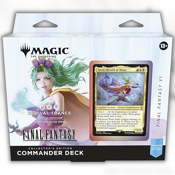 Mtg Final Fantasy Collector Commander Deck: Revival Trance
