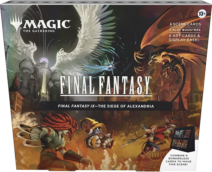Mtg Final Fantasy Scene Box: The Siege Of Alexandria