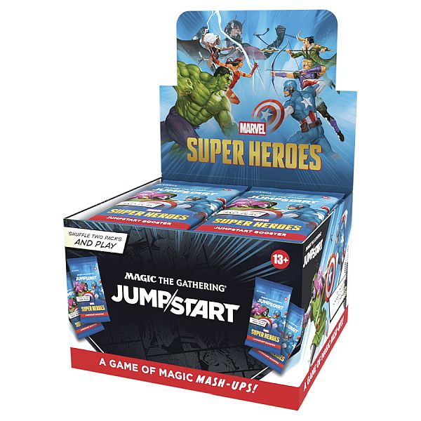 Mtg Marvel Super Heroes Jumpstart Booster Box