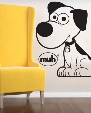 Muh Hund Wallsticker