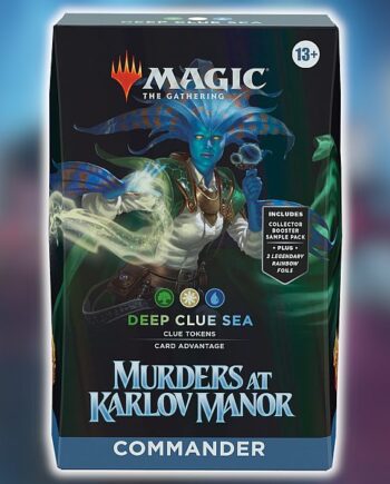 Murders At Karlov Manor Commander  Edh  Multiplayer Magic Deck: V3 Deep Clue Sea 100 Kort