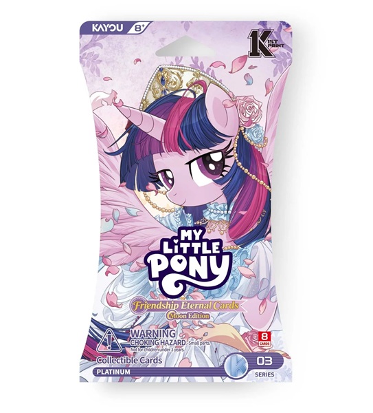 My Little Pony: Friendship Eternal Cards Serie 03 Moon Edition Sleeved Booster Pack