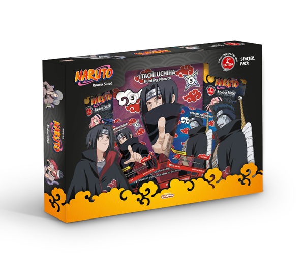 Naruto Mythos Trading Card Game Tcg : Set 01 Konoha Shido Starter Pack: Itachi 2nd Edition