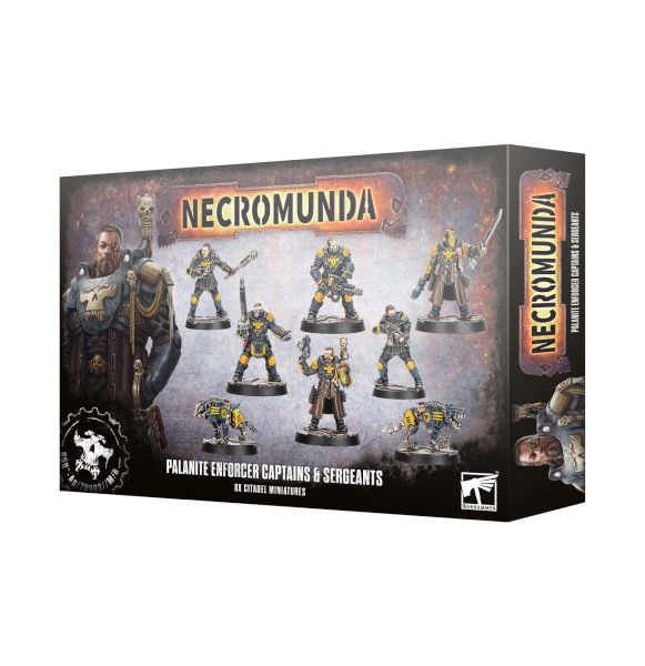 Necromunda: Box Palanite Enforcer Captains   Sergeants 99120599080