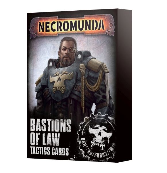 Necromunda: Card Pack Bastions Of Law Gang Tactics Cards  2025  60050599033