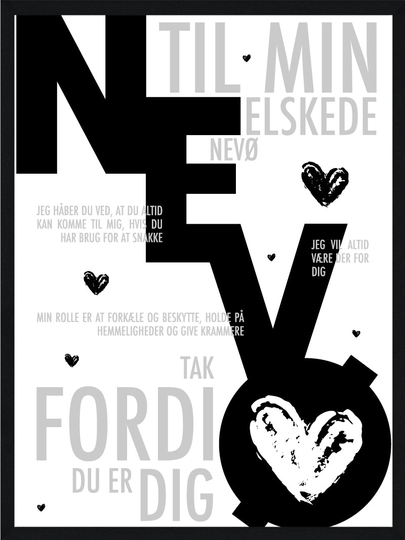Nevø Plakat Personlig Plakat