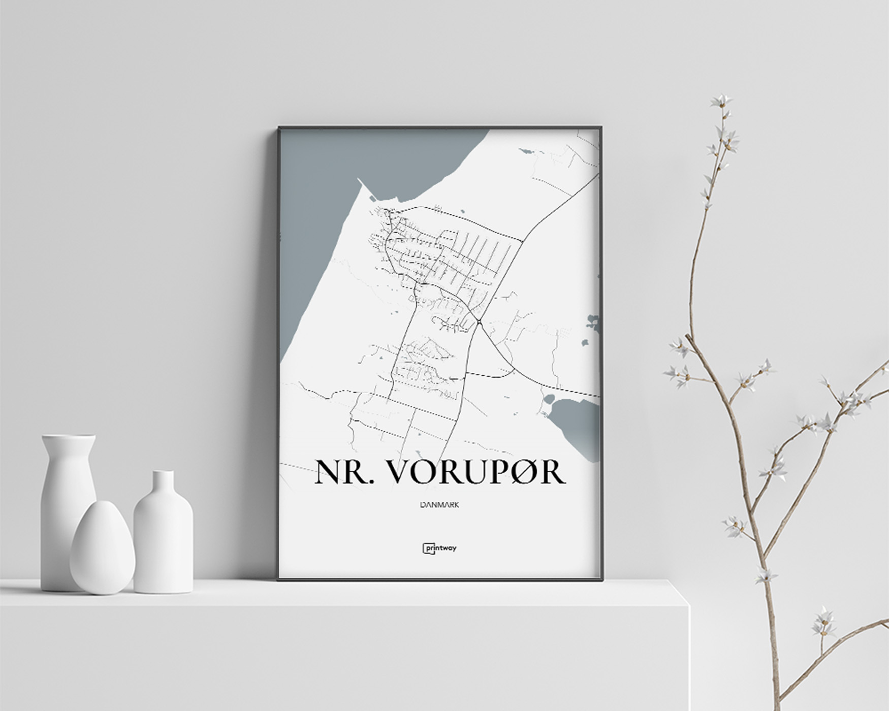 Nørre Vorupør Plakaten 21 30 Cm  A4