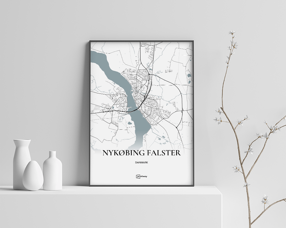 Nykøbing Falster Plakaten 70 100 Cm  B1