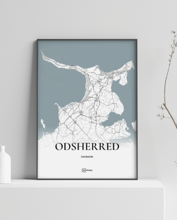 Odsherred Plakaten 21 30 Cm  A4
