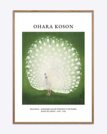 Ohara Koson Peacock