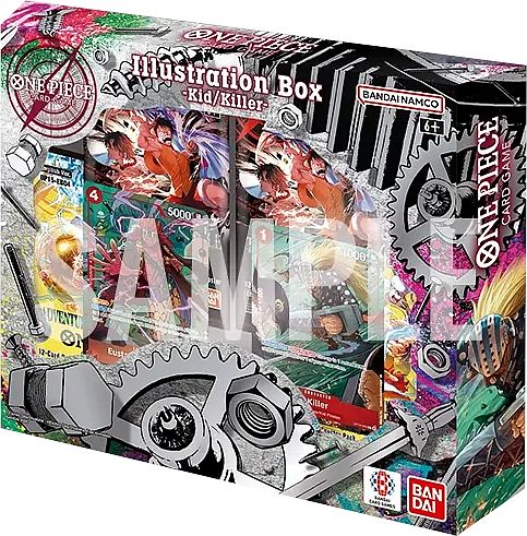 One Piece Card Game: Ib08 Illustration Box 08: Kid Killer Boosters