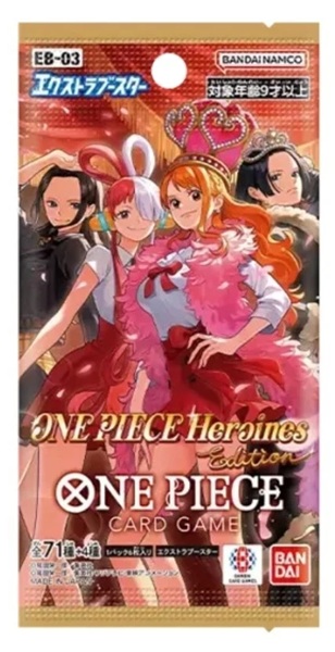One Piece Card Game: Japansk Japanese Eb03 One Piece Heroines Edition Booster Pack