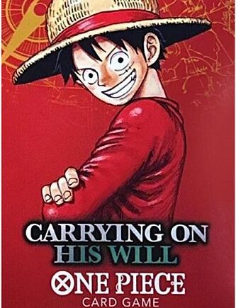 One Piece Card Game: Op13: Carrying On His Will Sleeved Booster Pack  Blister