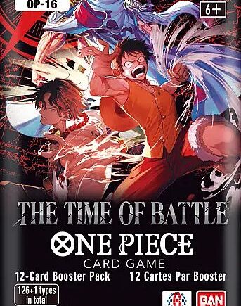 One Piece Card Game: Op16: The Time Of Battle Booster Pack