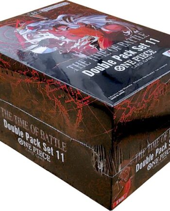 One Piece Card Game: Op16: The Time Of Battle Dp11 Double Pack Set Display    Double Pack Sets  16 Boosters