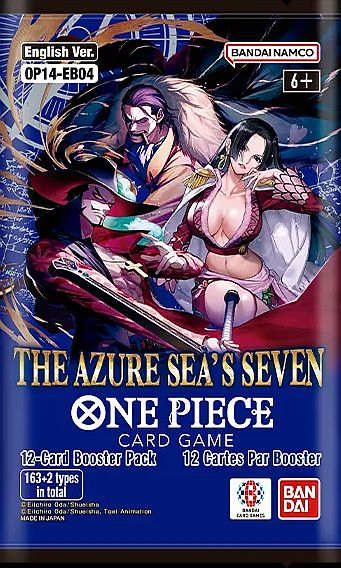 One Piece Card Game: Op14-eb04: The Azure Sea Seven Booster Pack