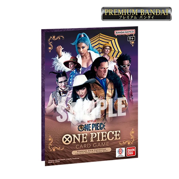 One Piece Card Game: Premium Card Collection Live Action Edition Vol Baroque Works Cards Booklet
