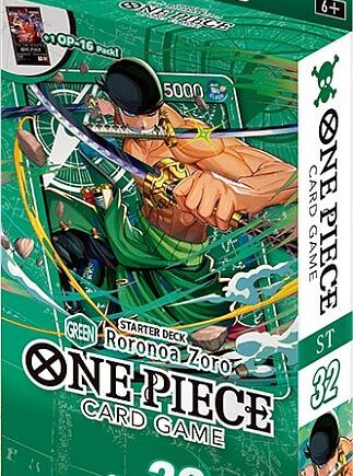One Piece Card Game: St32 Starter Deck Green Roronoa Zoro