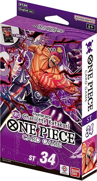 One Piece Card Game: St34 Starter Deck Purple Charlotte Katakuri