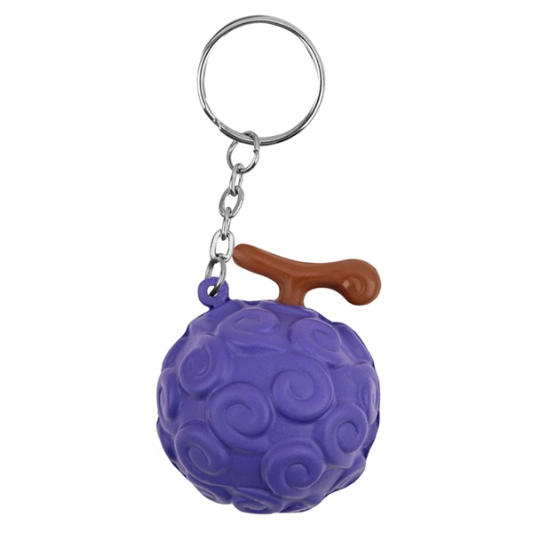 One Piece Squishy Gum Gum Fruit Keychain 195 184 Glering 8cm
