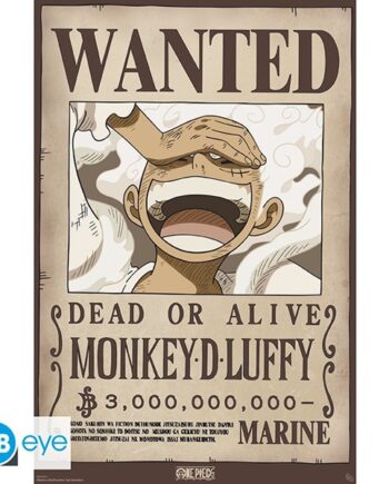 One Piece Wanted Luffy Wano Poster Plakat 61x91 5cm