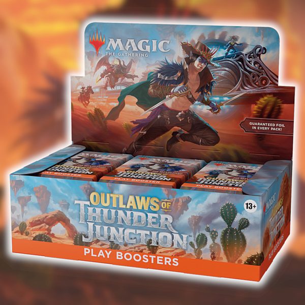 Outlaws Of Thunder Junction Play Booster Box Display
