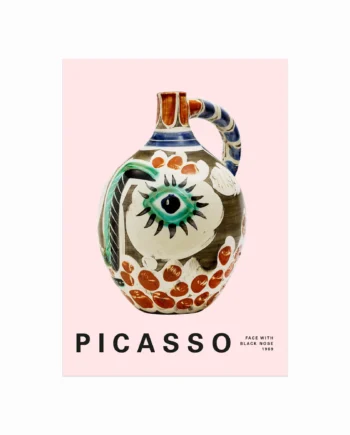 Pablo Picasso Plakat  Face With Black Nose 01