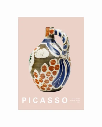 Pablo Picasso Plakat  Face With Black Nose 02
