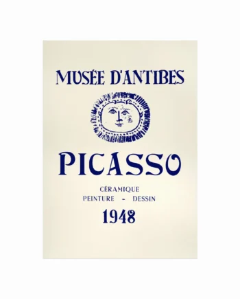 Pablo Picasso Plakat  Musée   Antibes