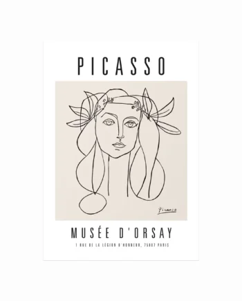 Pablo Picasso Plakat  Visage