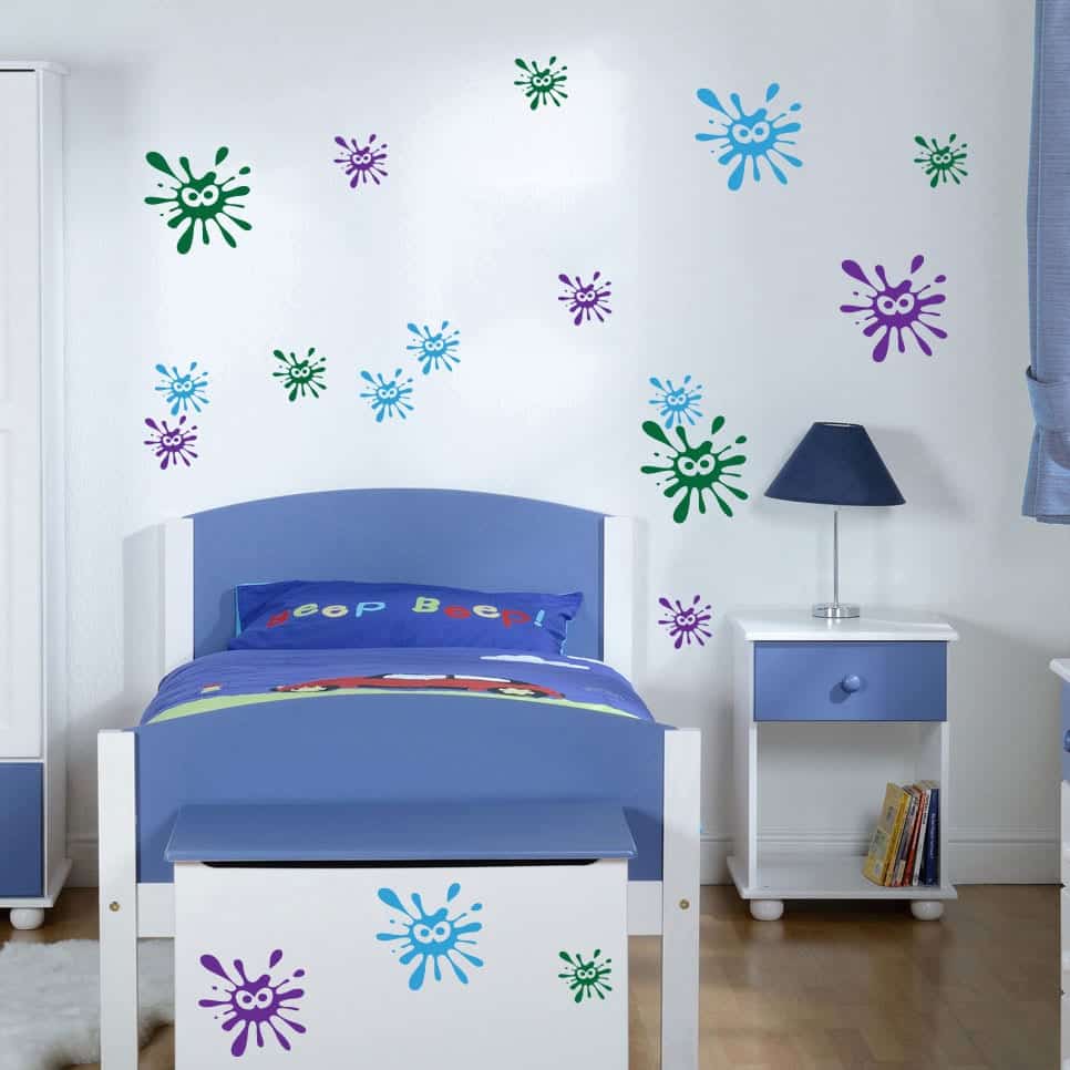 Paintball Splat Wallsticker
