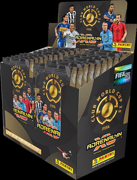 Panini Adrenalyn : Fifa Club World Cup 2025 Booster Display Box Med 50 Pakker