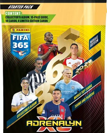 Panini Adrenalyn  : Fifa 365 2024 Nordic Edition Starters 195 166   Mappe  Guide    Boosters     Limited-kort