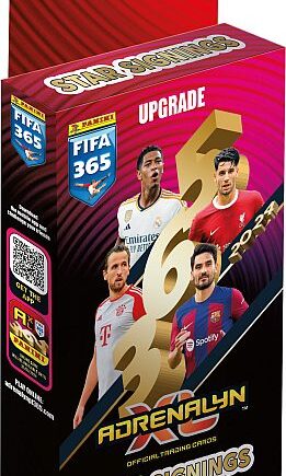 Panini Adrenalyn  : Fifa 365 2024 Upgrade Star Signings Booster Set  Deck  Blister Med 40 Kort   Limited Edition