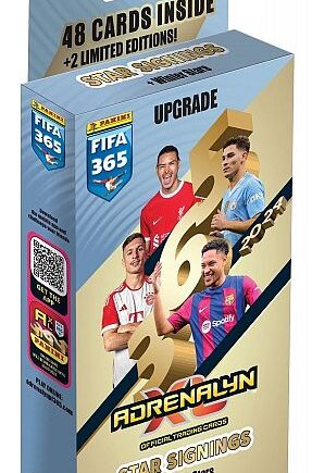 Panini Adrenalyn  : Fifa 365 2024 Upgrade Star Signings: Winter Stars Edition Booster Set  Deck  Blister Med 48 Kort   Limited Edition