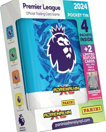 Panini Adrenalyn  : Premier League 2023 2024 Pocket Tin   Booster Packs     Limited-kort