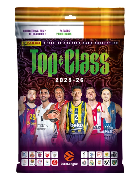 Panini Basketball Top Class: Euroleague 2025-26 Starters 195 166 Mappe Holo Giants Boosters