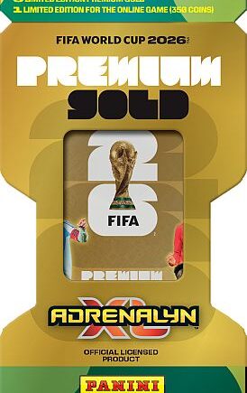 Panini Fifa World Cup 2026: Premium Gold Blister Pack