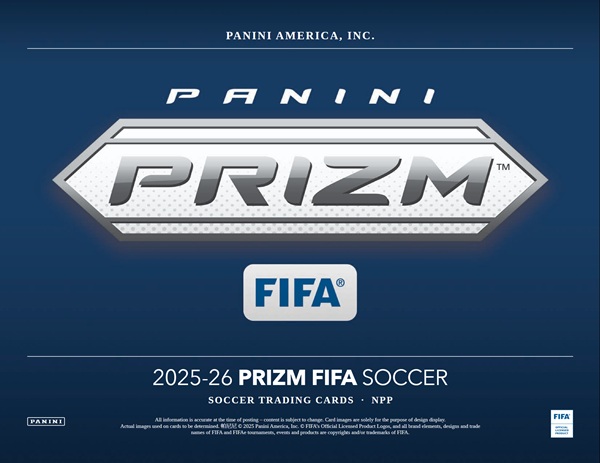 Panini Soccer Prizm Fifa 2025-26 Retail Booster Pack Kort