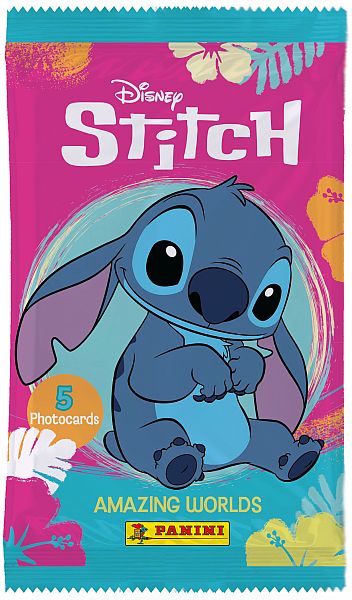 Panini Stitch Photocards Amazing Worlds 2026 Booster Pack