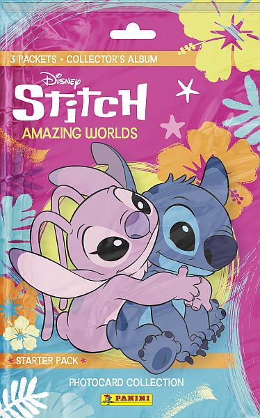 Panini Stitch Photocards Amazing Worlds 2026 Starter Mappe Boosters