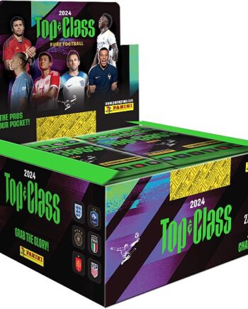 Panini Top Class 2024 Booster Display   Box Med 24 Pakker Fodboldkort