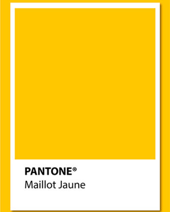 Pantone Maillot Jaune Af Plakatwerket