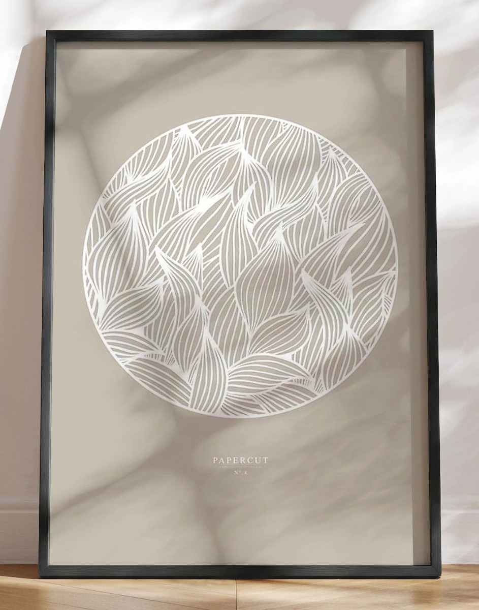 Papercut Plakat No