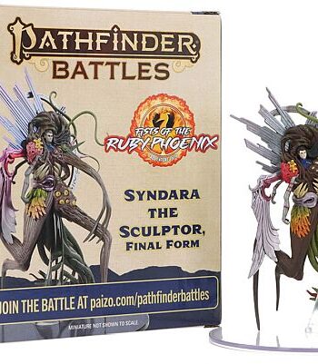 Pathfinder Battles: Fists Of The Ruby Phoenix Syndara The Sculptor  Final Form Boxed Figure  Wzk97549