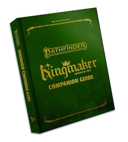 Pathfinder 2e Grundbog Kingmaker Companion Guide Special Edition Deluxe Hardcover Pzo2023-se